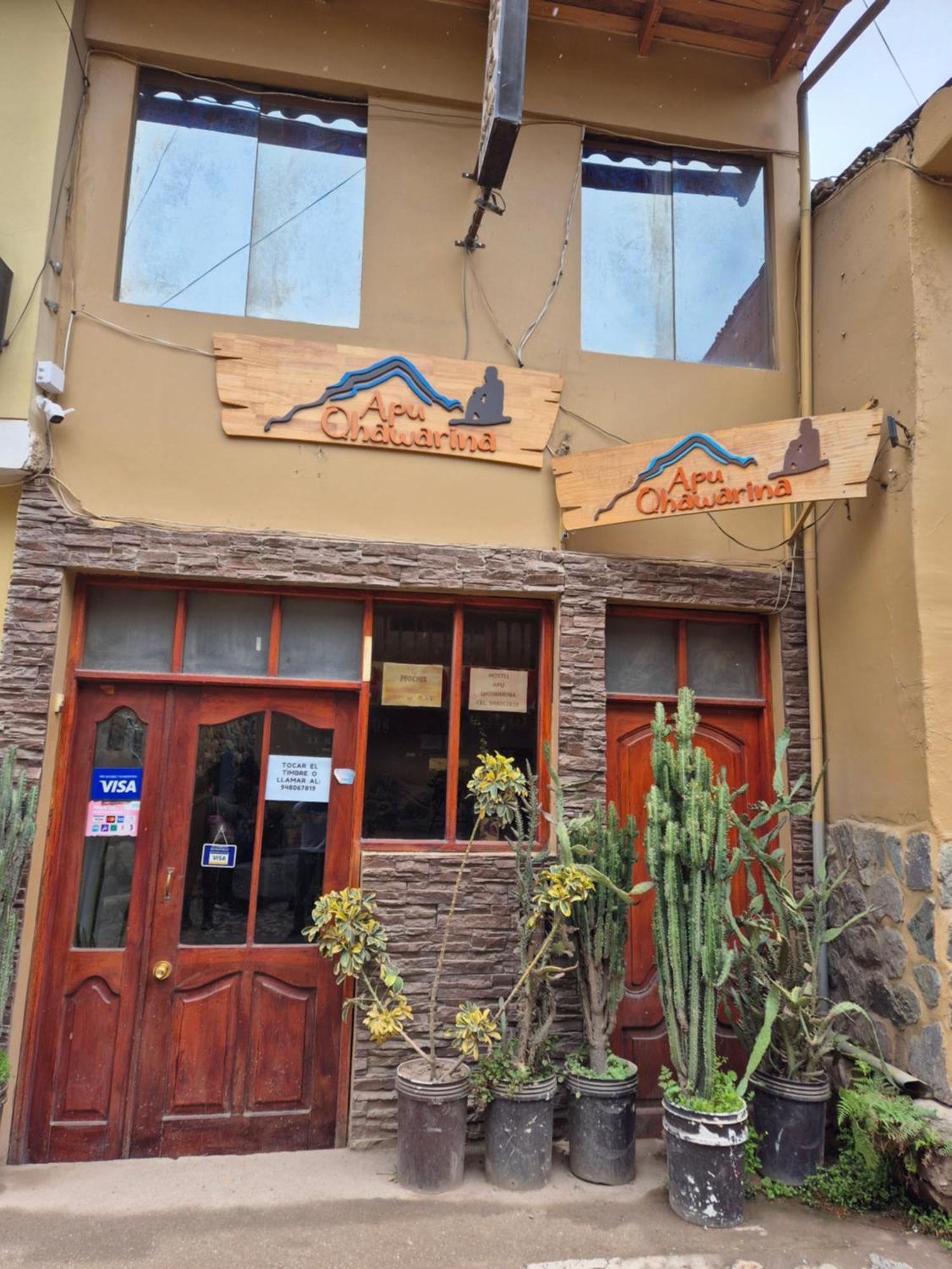 Hostal Apu Qhawarina Ollantaytambo Exterior foto